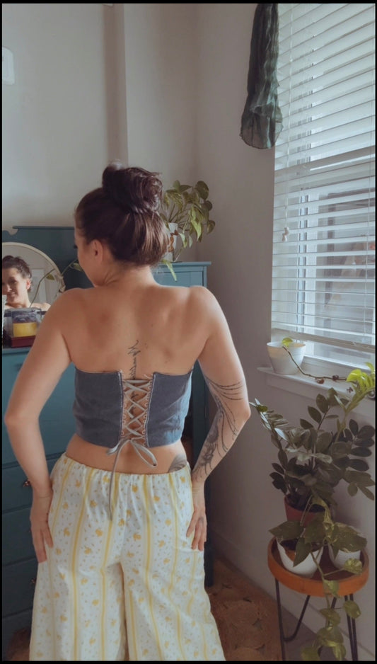 Vintage Quilt Corset | One of One