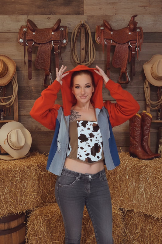 Cow Print Corset | One of One